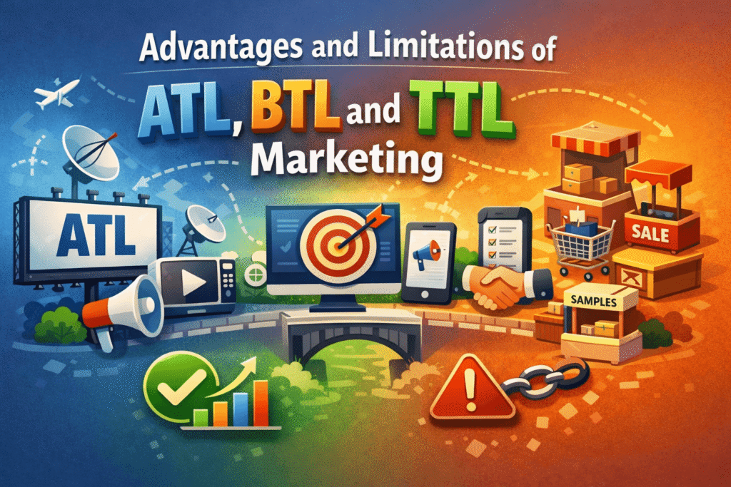 Advantages and Limitations of ATL, BTL and TTL Marketing Advantages and Limitations of ATL, BTL and TTL Marketing