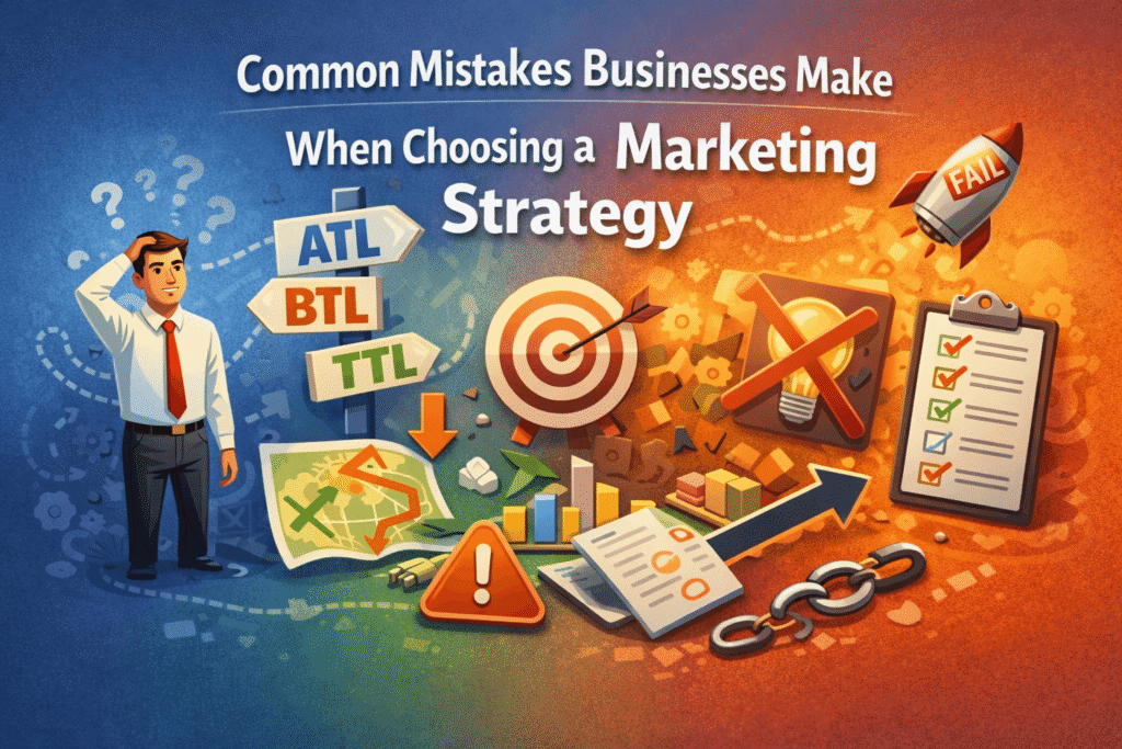 Common Mistakes Businesses Make When Choosing a Marketing Strategy Common Mistakes Businesses Make When Choosing a Marketing Strategy