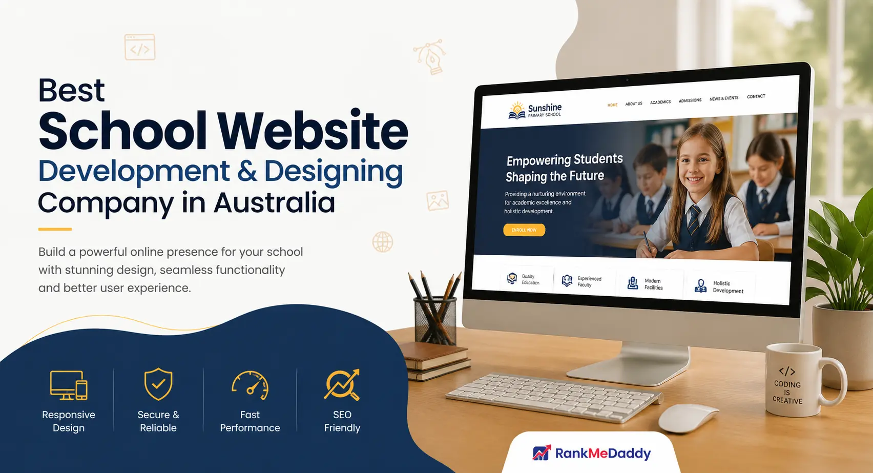 Best School Website Development & Designing Company in Australia-rankmedaddy