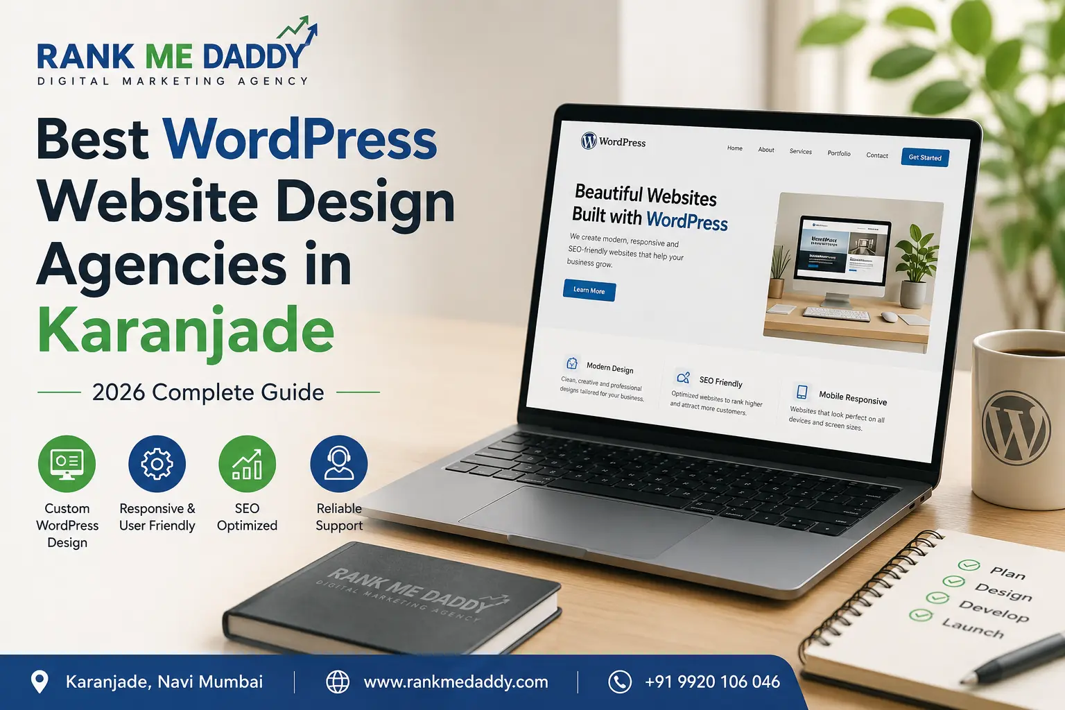 Best WordPress Website Design Agencies in Karanjade-rankmedaddy