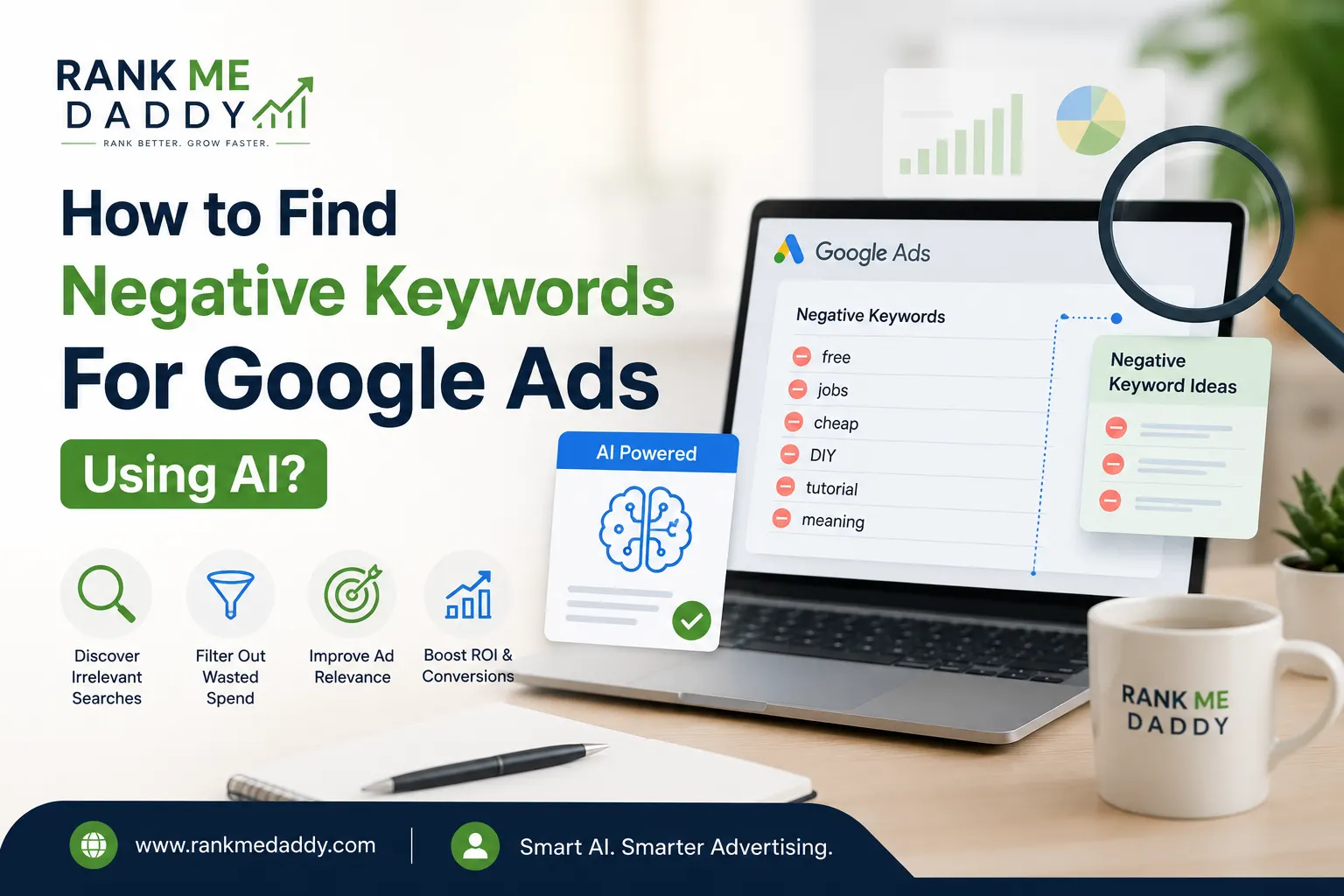 How to Find Negative Keywords For Google Ads Using AI-rankmedaddy