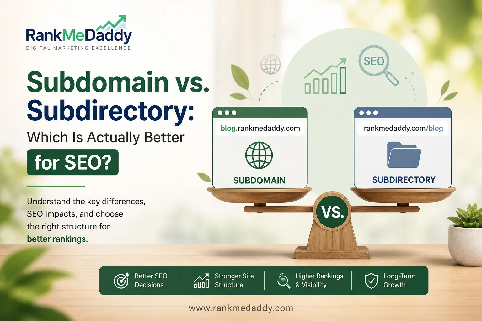 Subdomain vs. Subdirectory Which Is Actually Better for SEO-RANKMEDADDY
