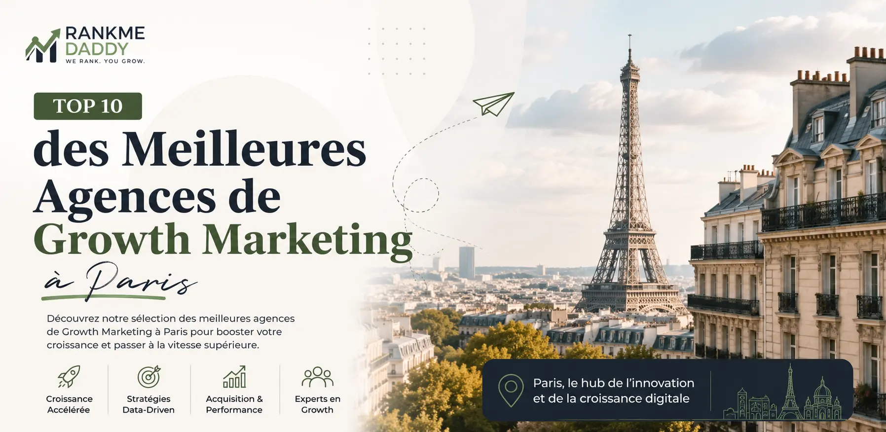 Top 10 des Meilleures Agences de Growth Marketing à Paris-rankmedaddy