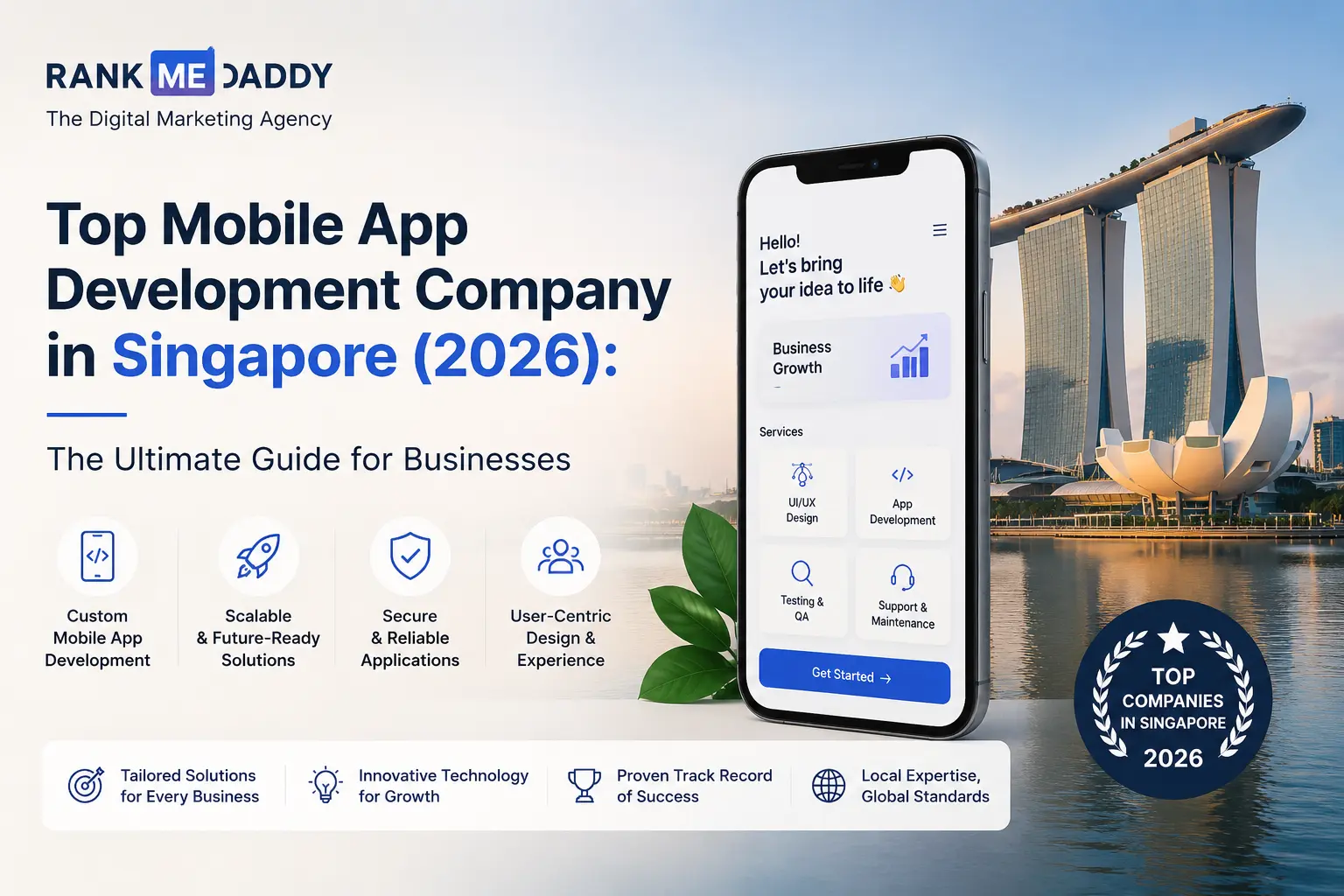 Top Mobile App Development Company in Singapore-rankmedaddy
