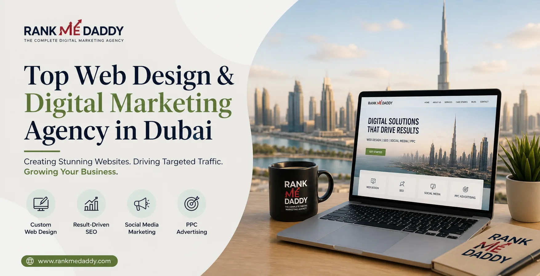 Top Web Design & Digital Marketing Agency in Dubai-rankmedaddy