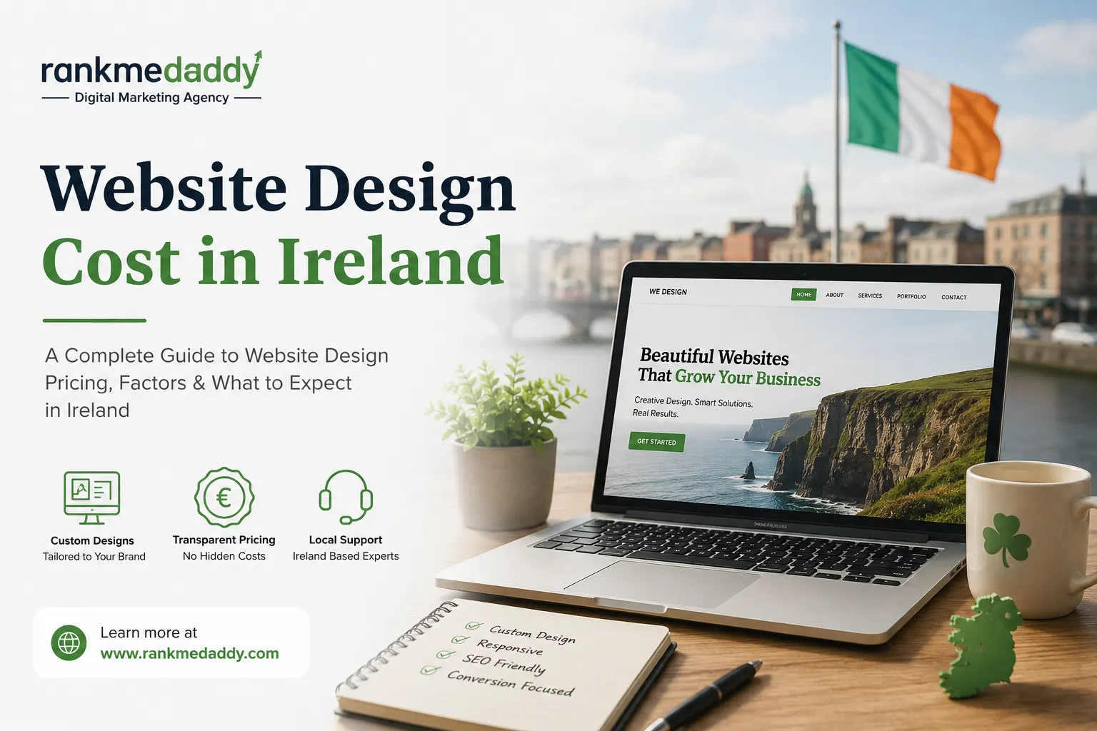 Website Design Cost in Ireland-rankmedaddy