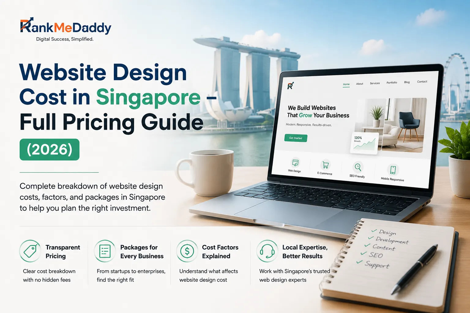 Website Design Cost in Singapore – Full Pricing Guide (2026)-rankmedaddy