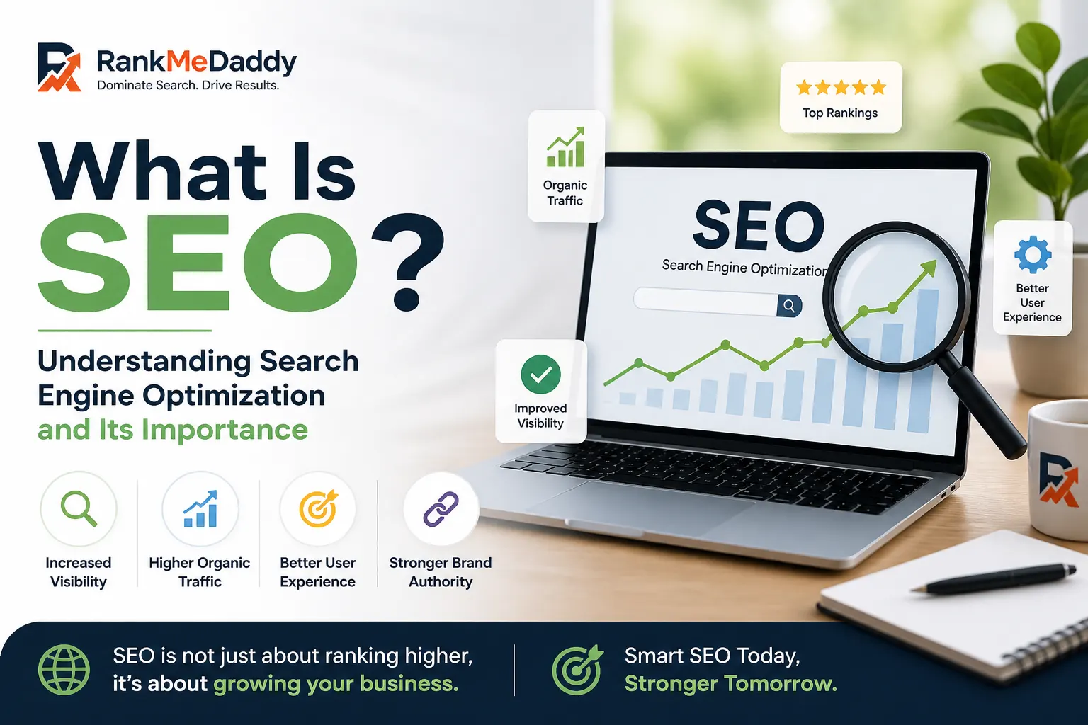 What Is SEO? Understanding Search Engine Optimization and Its Importance-rankmedaddy