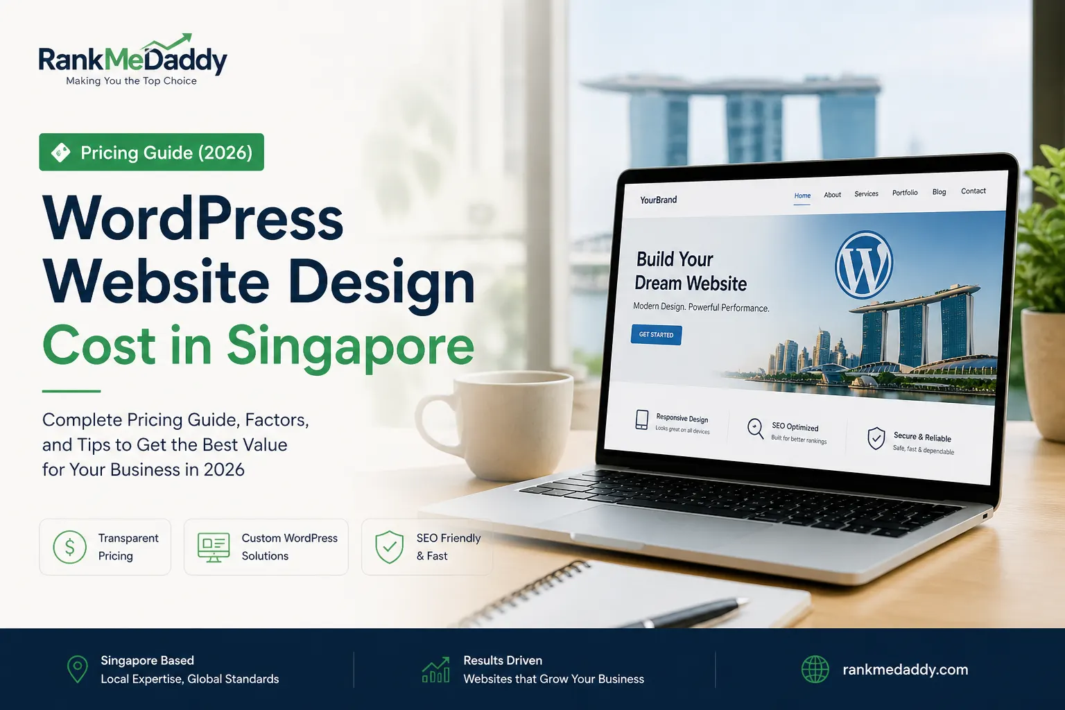 WordPress Website Design Cost in Singapore – Pricing Guide (2026)-rankmedaddy