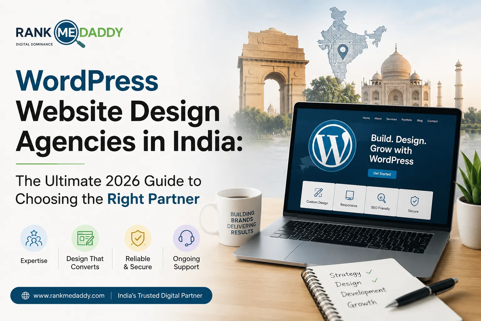 wordpress website design agencies in india-rankmedaddy