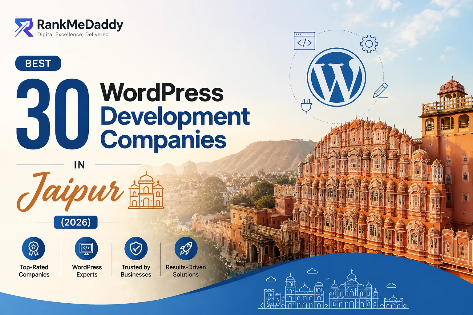 Best 30 WordPress Development Companies in Jaipur (2026)-rankmedaddy
