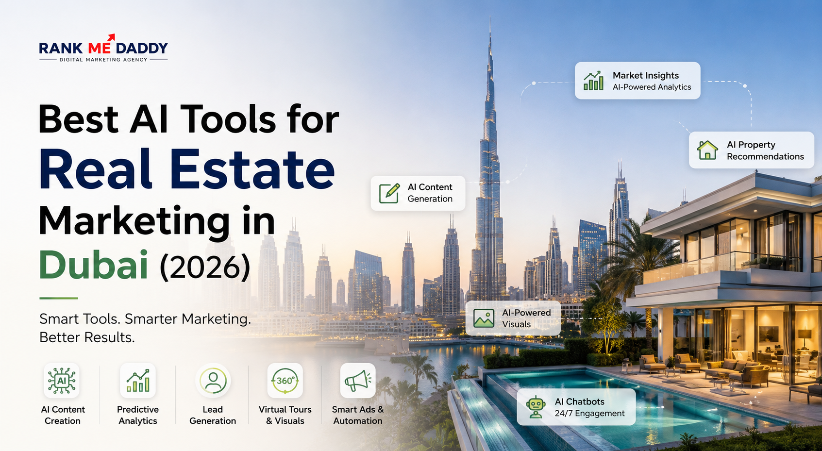 Best AI Tools for Real Estate Marketing in Dubai (2026)-rankmedaddy