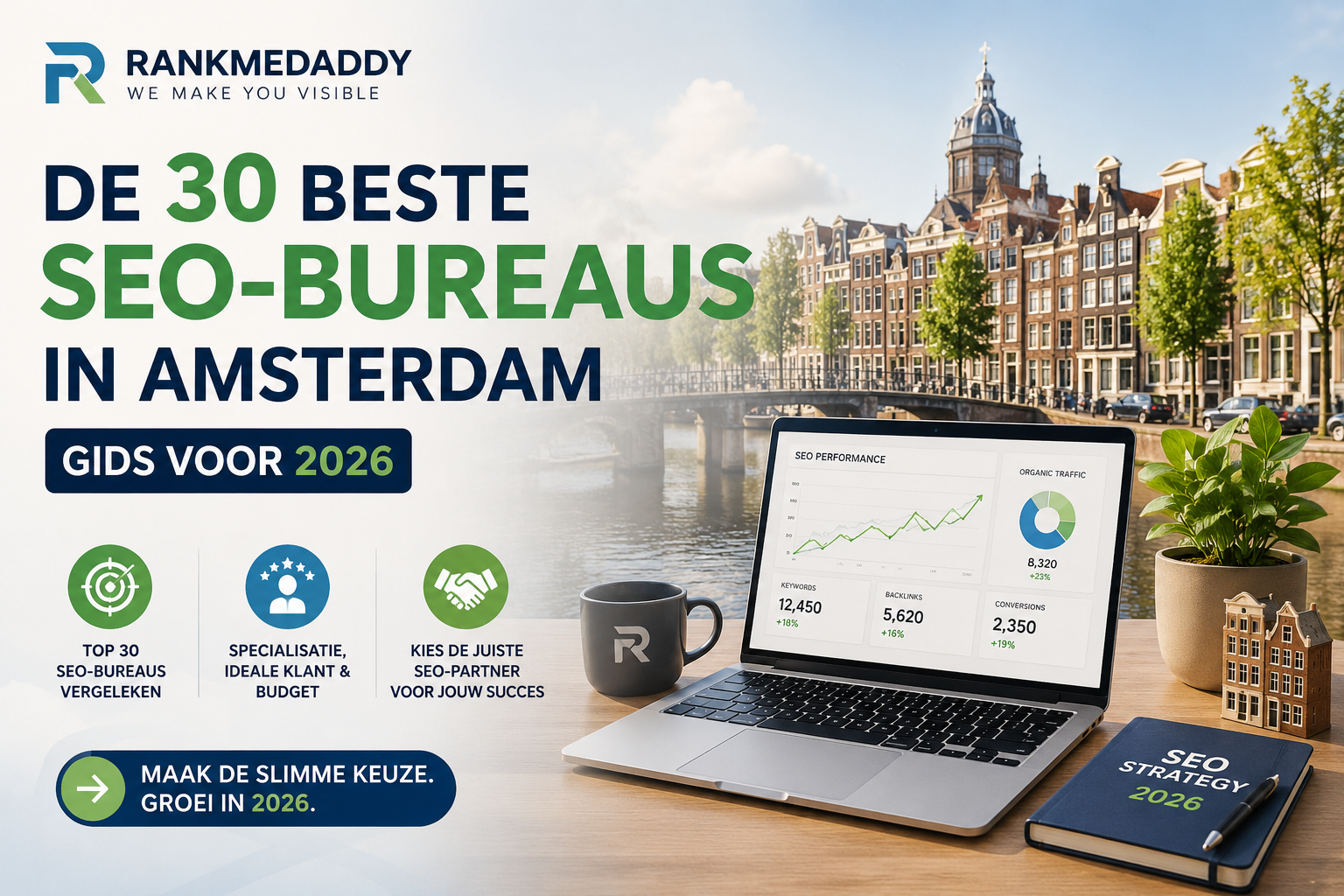 De 30 beste SEO-bureaus in Amsterdam (gids voor 2026)