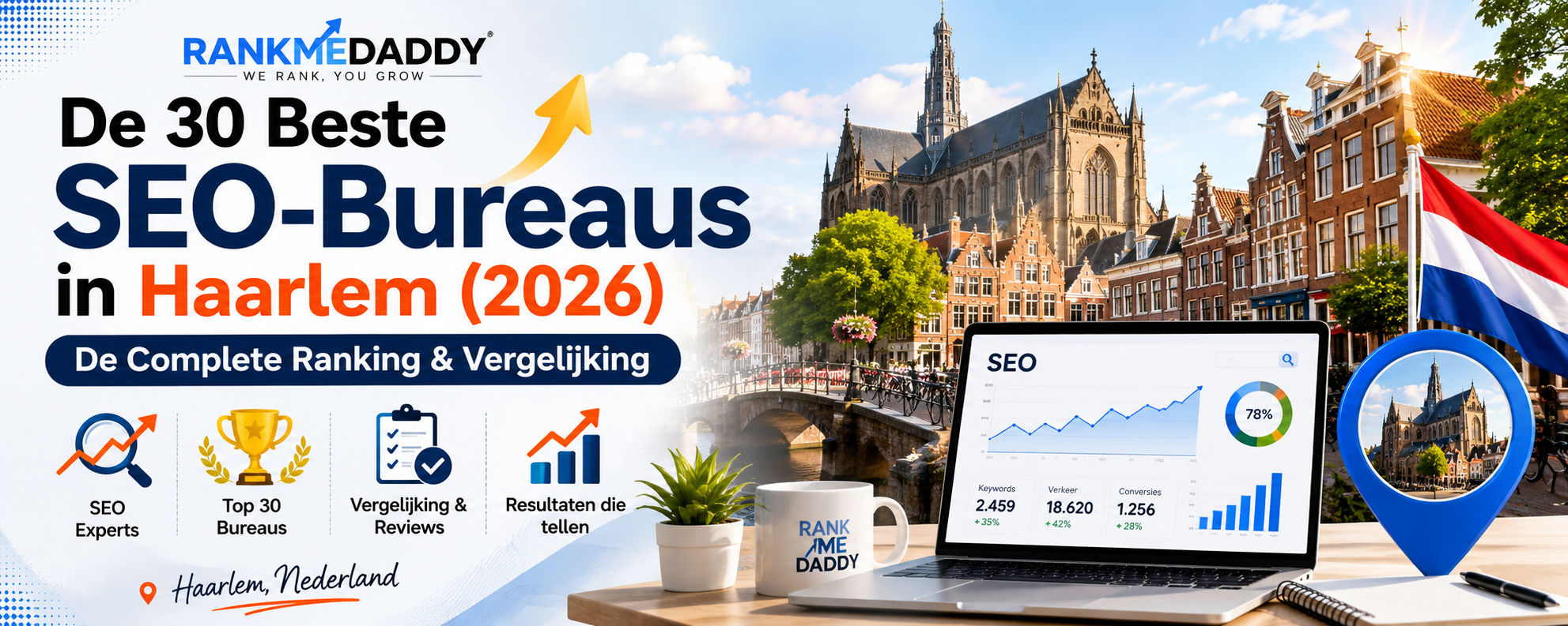 De 30 beste SEO-bureaus in Haarlem de complete ranking & vergelijking