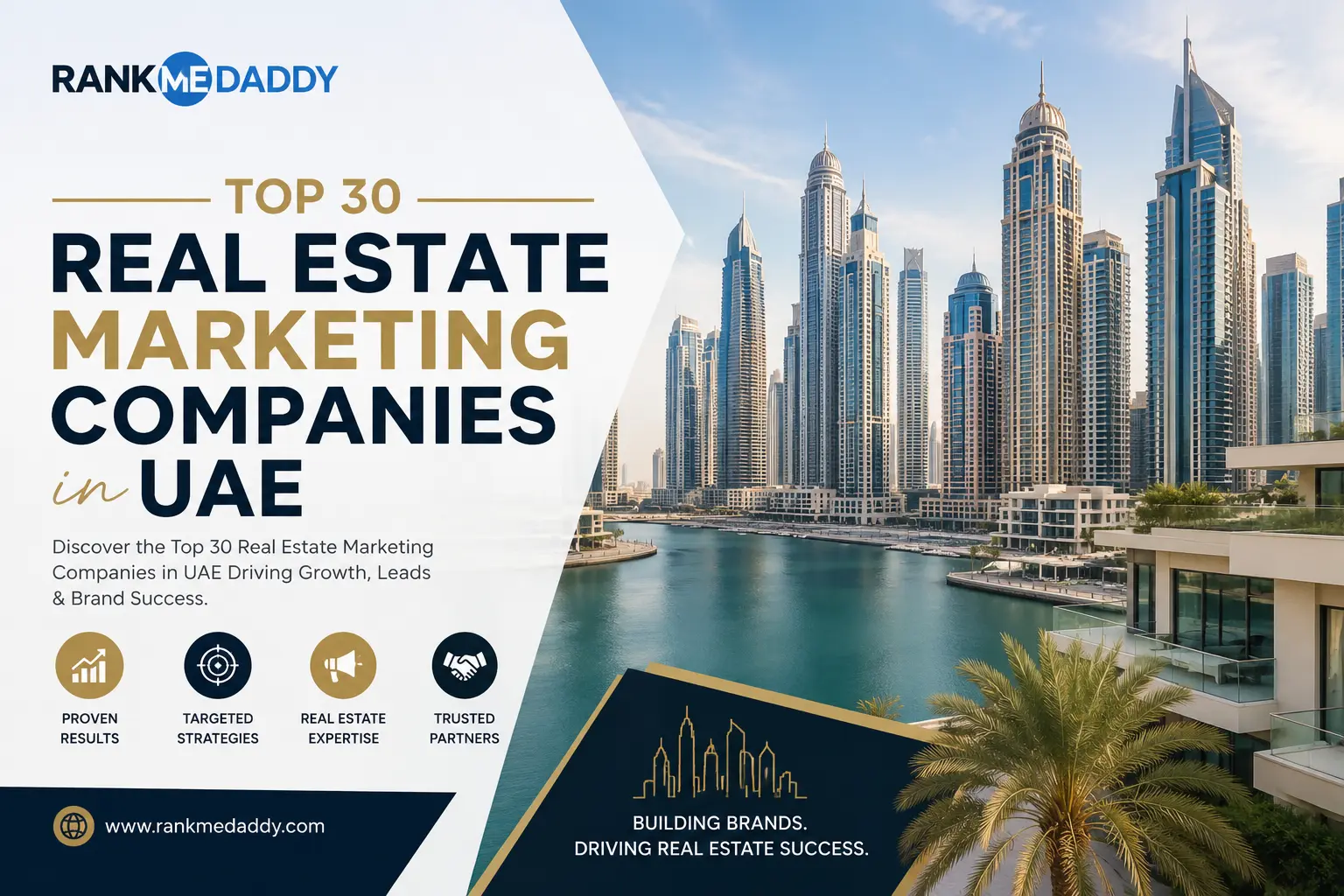 Top 30 Real Estate Marketing Companies in UAE-rankmedaddy