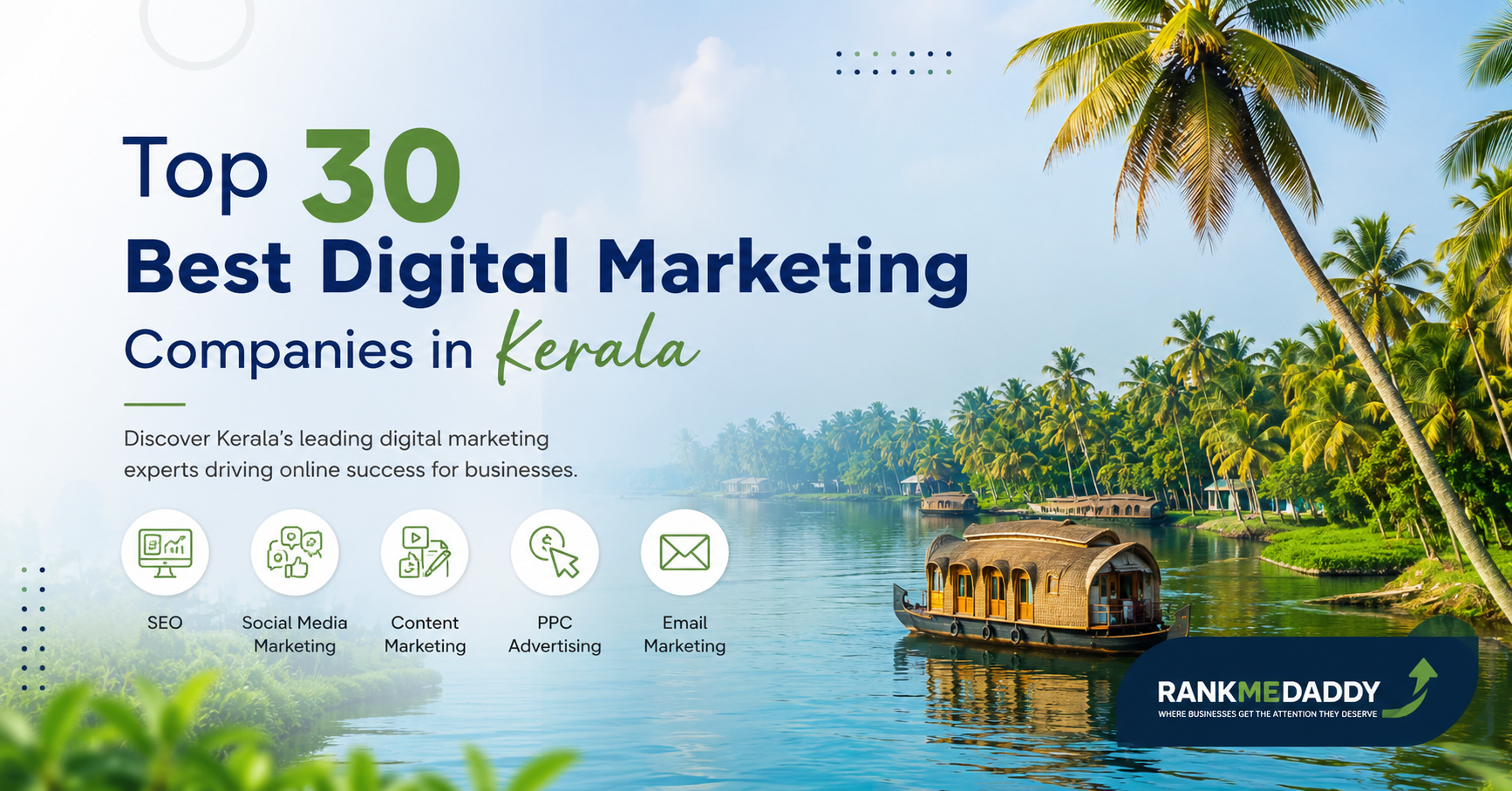 Top 30 Best Digital Marketing Companies in Kerala-rankmedaddy